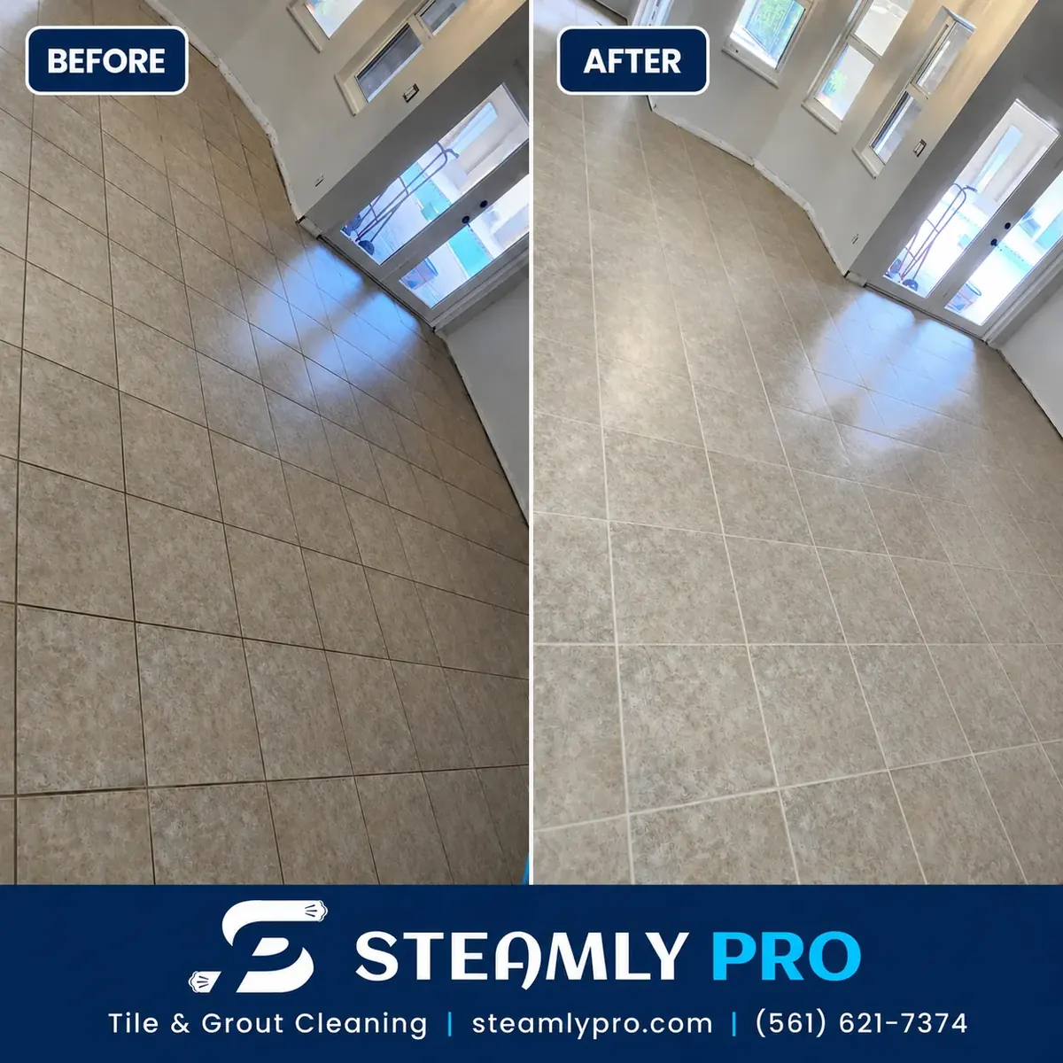 Tile and grout cleaning